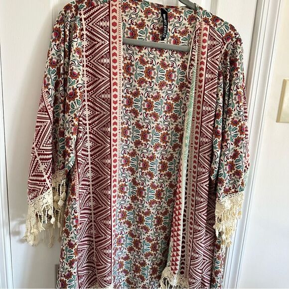 Design Lab Women’s Kimono Size Medium - Picture 10 of 12